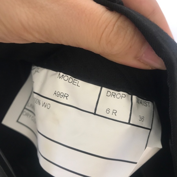 DALCOS 3 Buttons Black Wool Suit Made in Italy - Picture 7 of 8